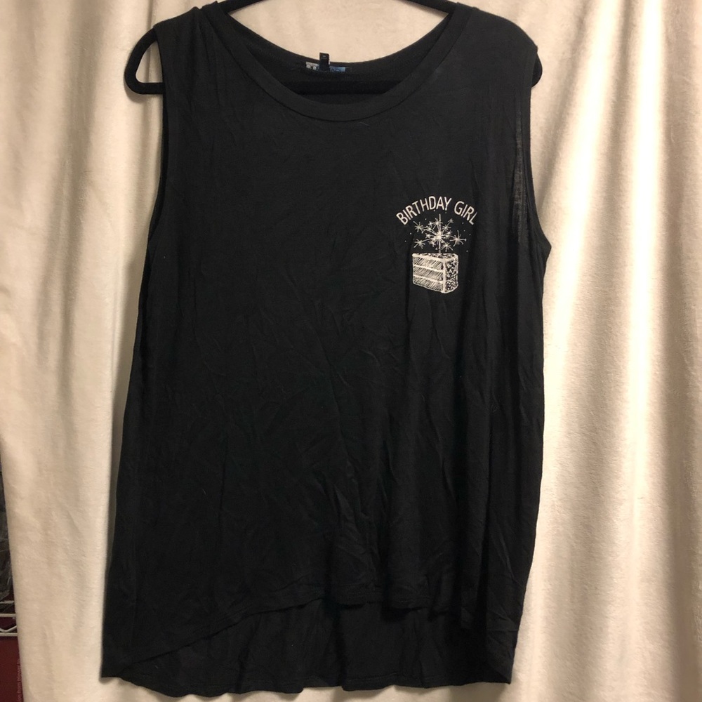 Birthday tank top